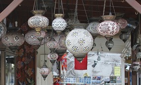 Lights in Kas - all white