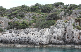 Rugged rocks