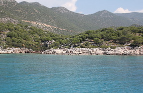Some islands quite green