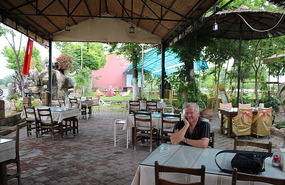 Morning coffee stop