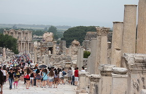 The crowds