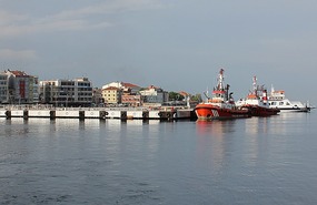 From the ferry