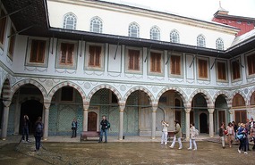 Harem courtyard