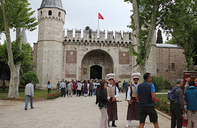 Inside palace