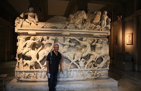 Huge sarcophagus