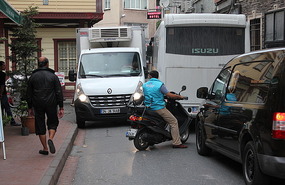 Traffic chaos