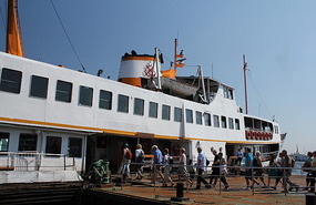 Ferry back to Istanbul