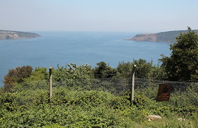 Black Sea from the castle