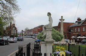 Looking down main street, Marlow