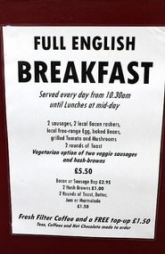 A lot of breakfast for 5.50