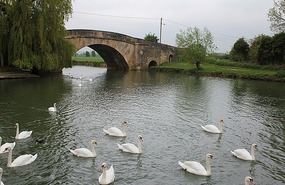 Halfpenny Bridge at Lechlade-on-Thames