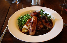Bangers and mash
