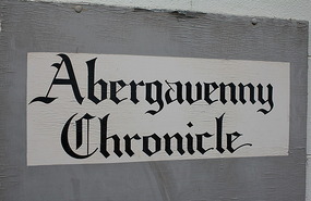 We were in Abergavenny