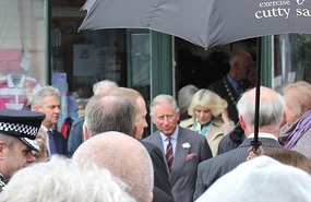 Charles and Camilla continuing visit