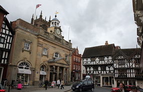 Market Hall in Ludlow