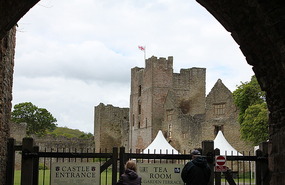 Entrance to Ludlow Castle