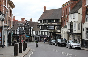 Main street, Shrewsbury