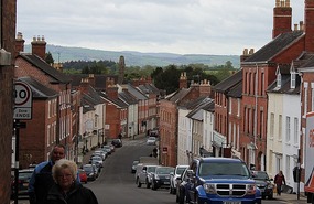Going downhill in Ludlow