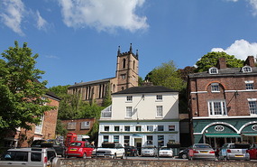 Ironbridge centre of town