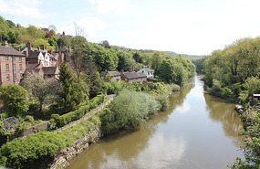 Ironbridge and the river