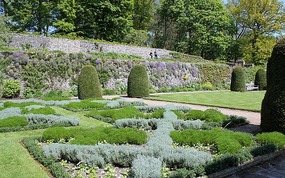 Garden at Haddon Hall