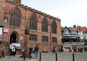 St Peter's Church and the High Cross