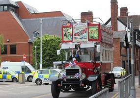 Old bus at Chester