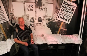 In bed with Yoko