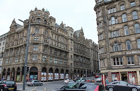 Buildings in the new town