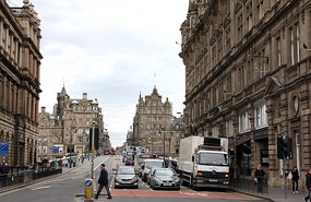 Looking down North Bridge