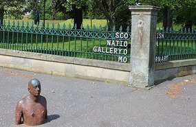 Outside Gallery of Modern Art