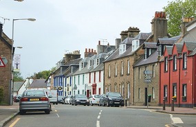 Doune where we had lunch
