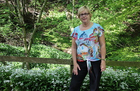 In the woods