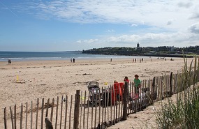 Whitest sand we have seen here