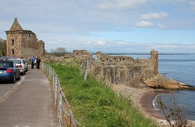 St Andrews Castle ahead