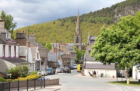 Ballater village near Balmoral