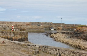 17th century harbour at Portsoy