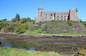 Dunvegan Castle from across the water