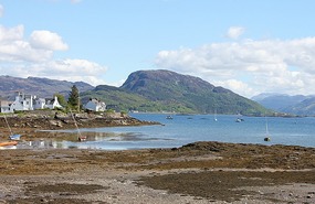 Arriving at Plockton, Wester Ross