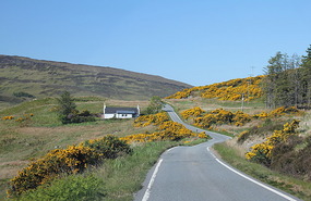 Narrow road to Elgol