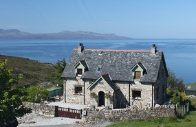 Grey house at Elgol