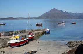 Harbour at Elgol