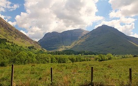 Beautiful day in the mountains
