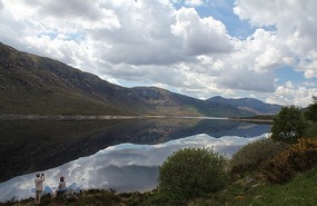 Loch Cluanie reflections