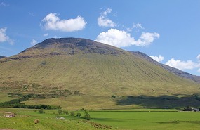 Bare mountain