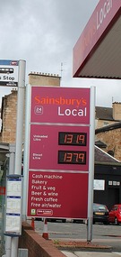 Fuel price - the cheapest here