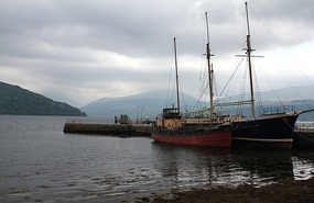 Boats at Inveraray