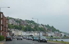 Largs on the north west coast