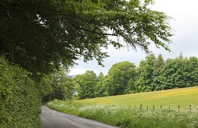 Start of drive to Windermere