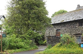 At Beatrix Potter's farmhouse